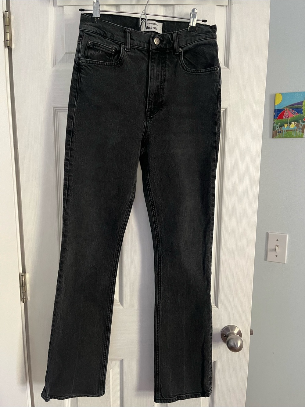 Reformation bootcut jeans